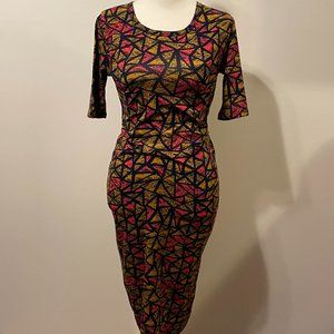 Fall Geometry dress